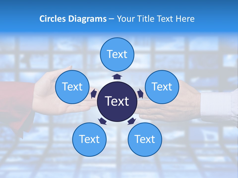Conceptual Social Technology PowerPoint Template