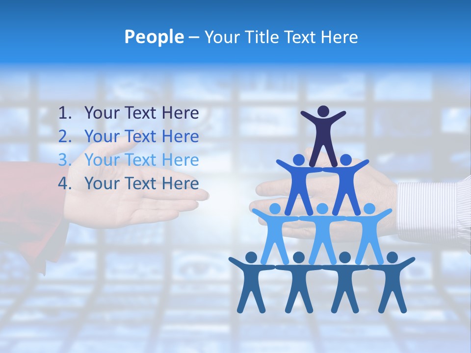 Conceptual Social Technology PowerPoint Template