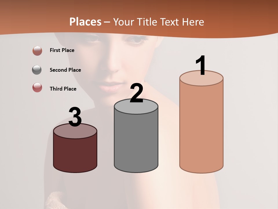 Adult Tan Female PowerPoint Template