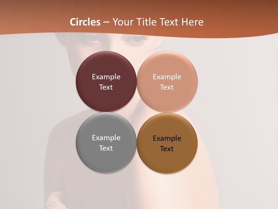 Adult Tan Female PowerPoint Template