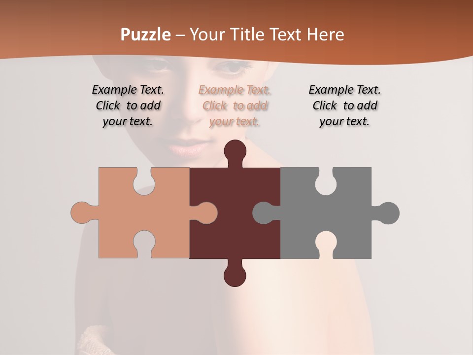 Adult Tan Female PowerPoint Template