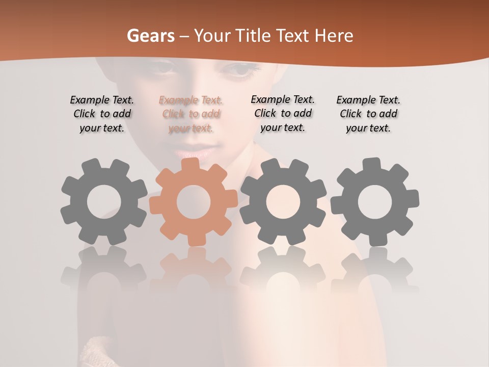 Adult Tan Female PowerPoint Template