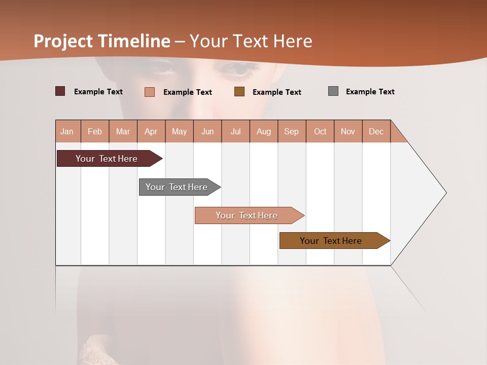 Adult Tan Female PowerPoint Template