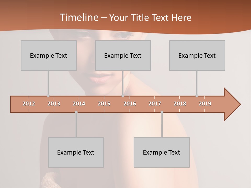Adult Tan Female PowerPoint Template