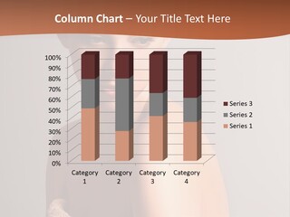 Adult Tan Female PowerPoint Template