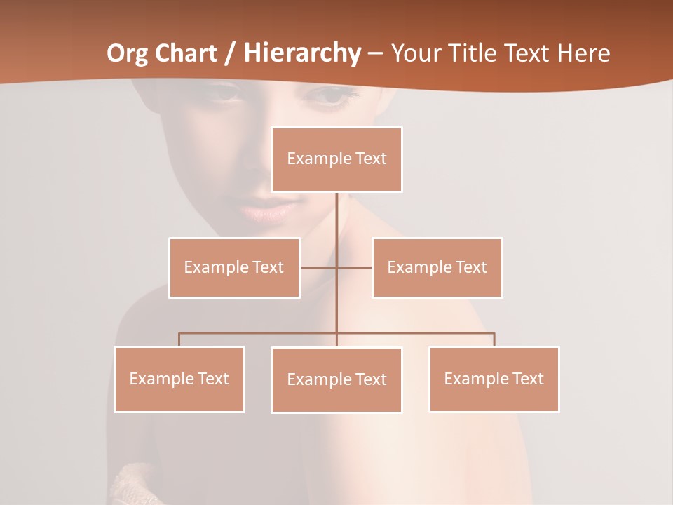 Adult Tan Female PowerPoint Template