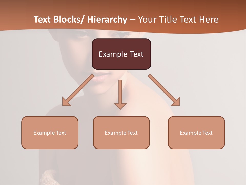Adult Tan Female PowerPoint Template