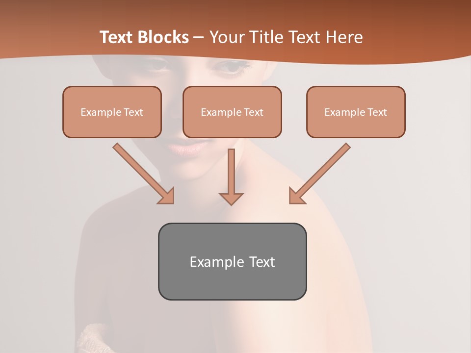 Adult Tan Female PowerPoint Template