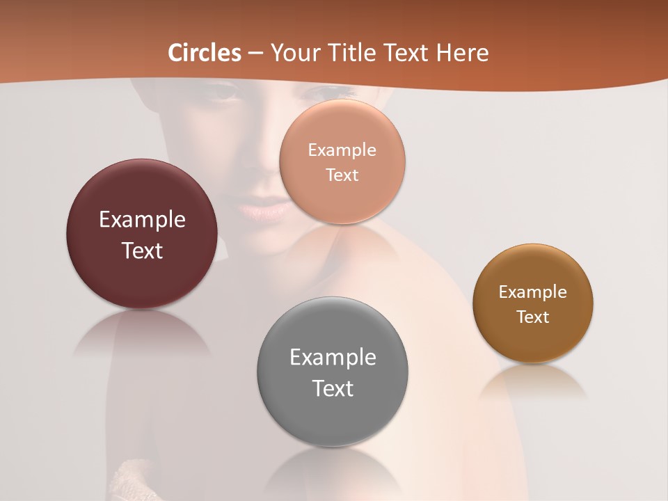 Adult Tan Female PowerPoint Template