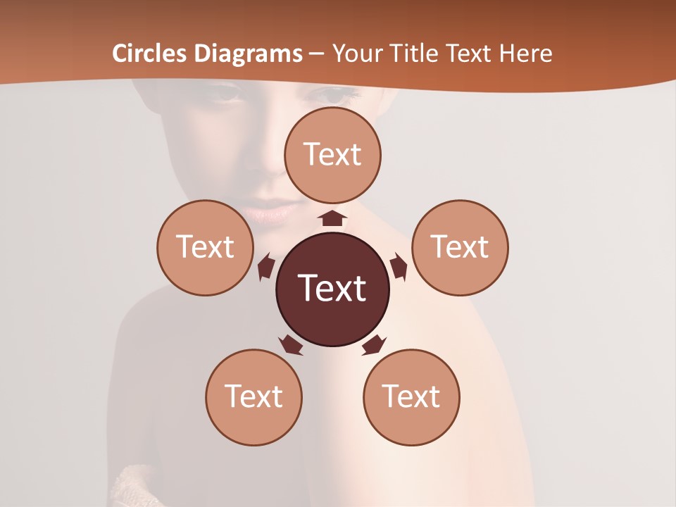 Adult Tan Female PowerPoint Template