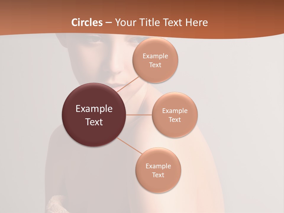 Adult Tan Female PowerPoint Template