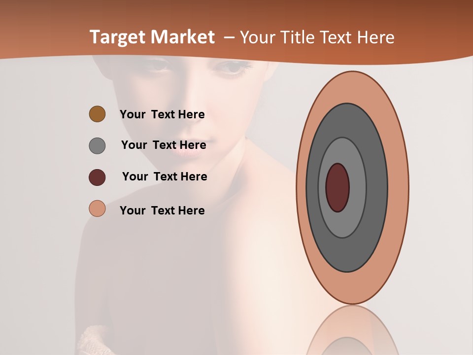Adult Tan Female PowerPoint Template