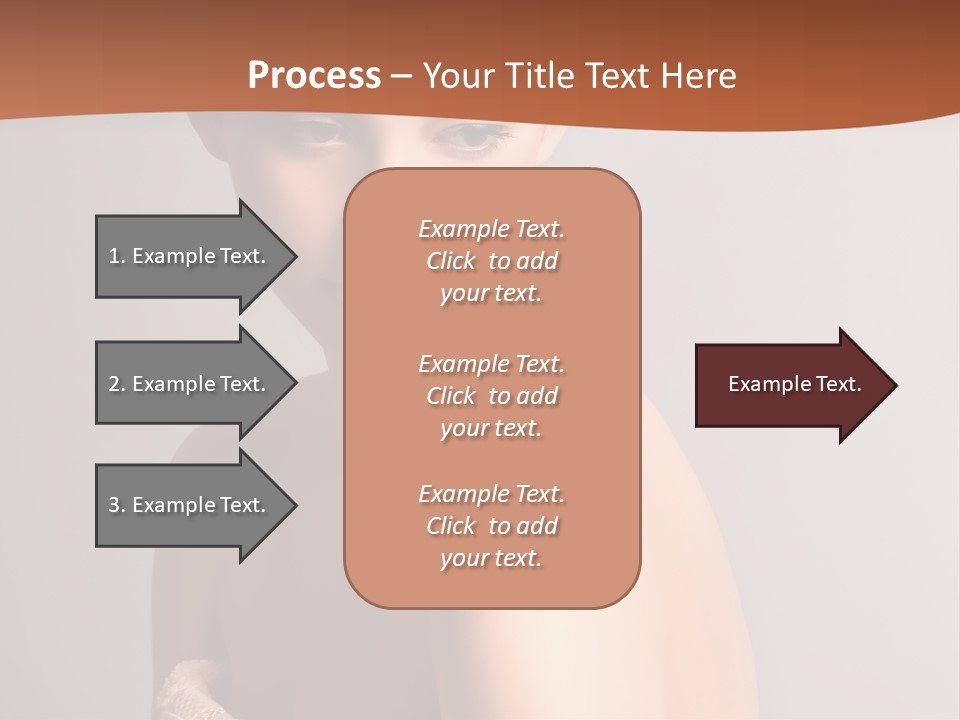 Adult Tan Female PowerPoint Template