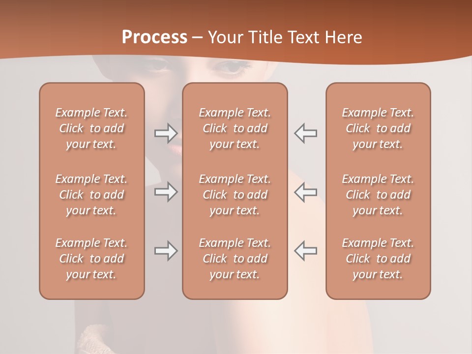 Adult Tan Female PowerPoint Template