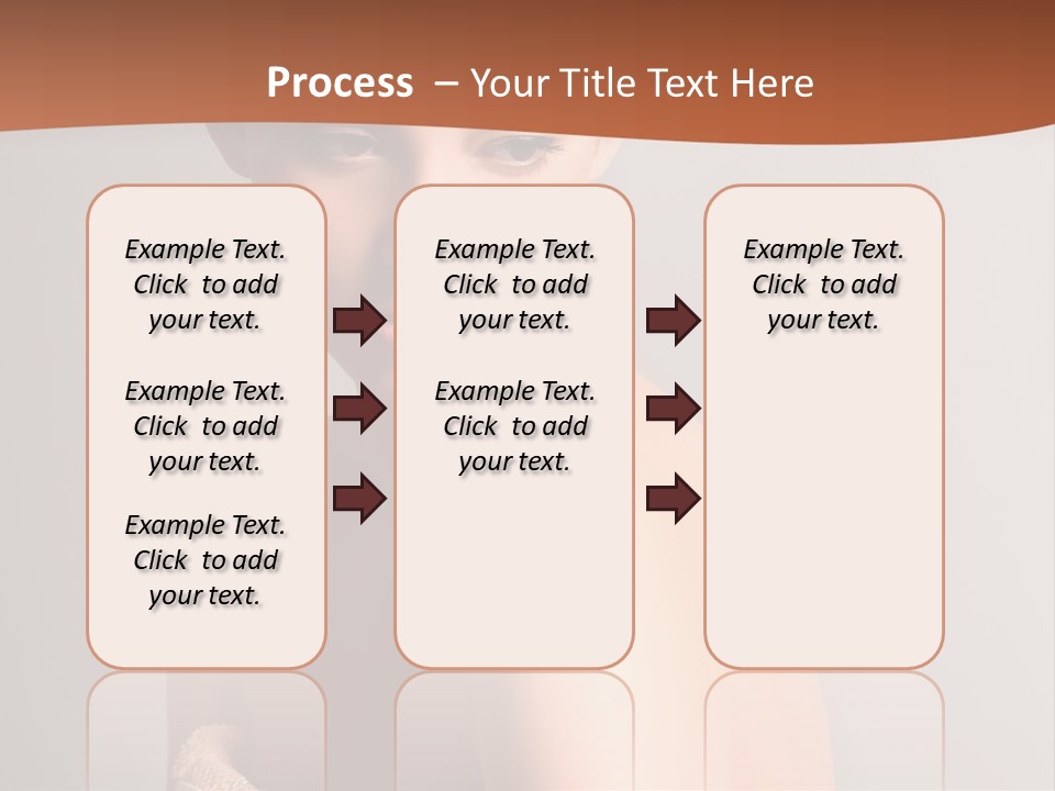Adult Tan Female PowerPoint Template