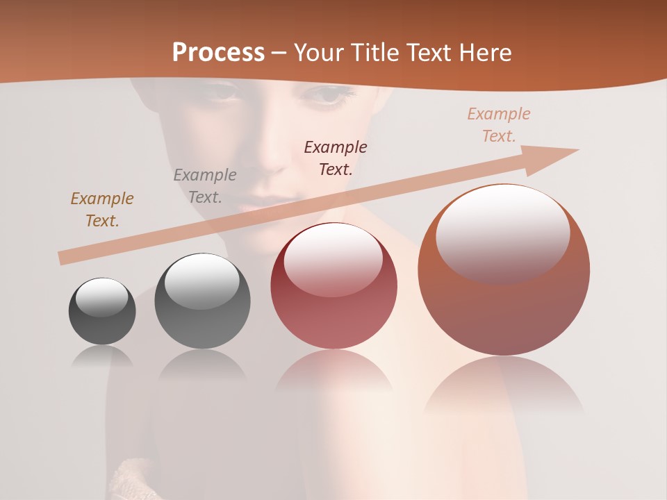 Adult Tan Female PowerPoint Template