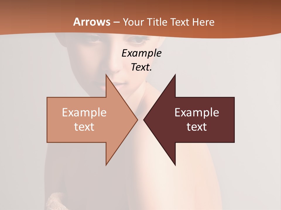 Adult Tan Female PowerPoint Template