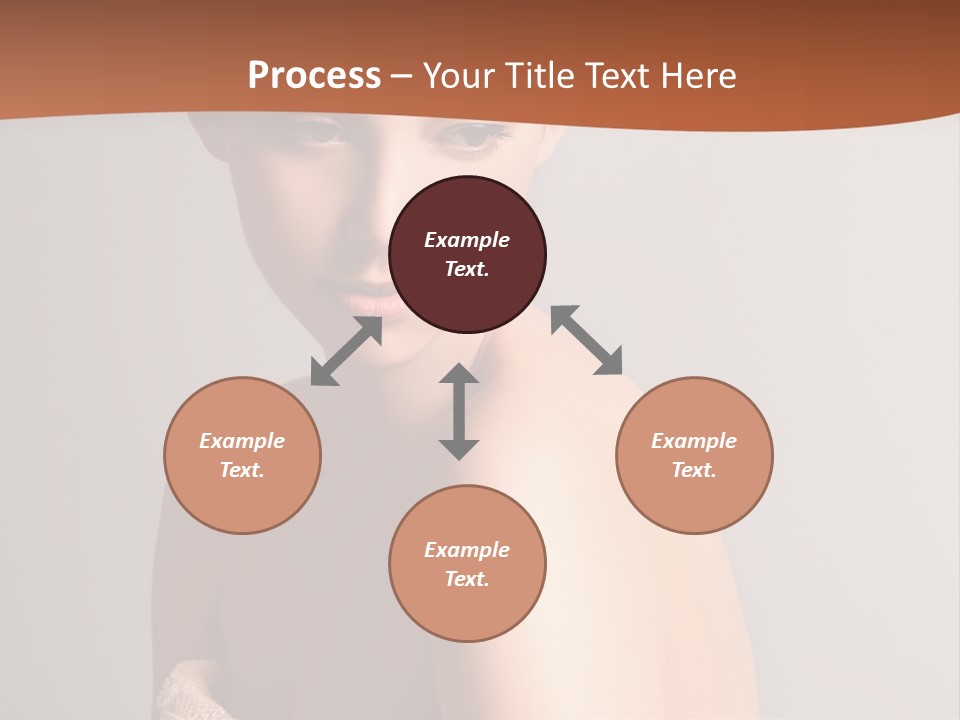 Adult Tan Female PowerPoint Template