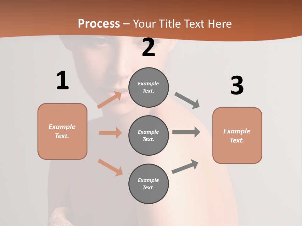 Adult Tan Female PowerPoint Template