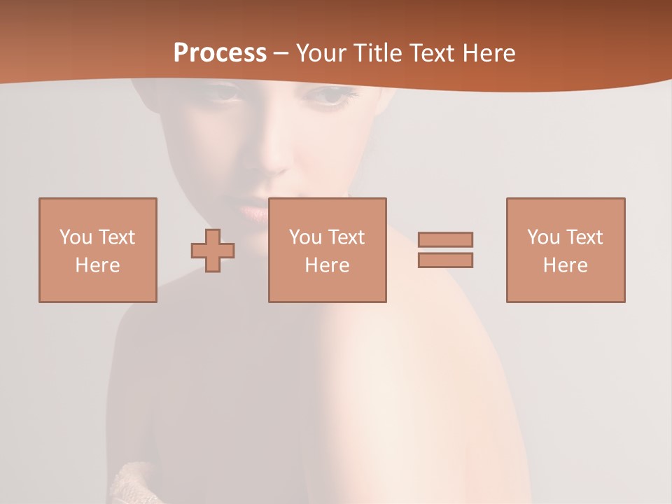 Adult Tan Female PowerPoint Template