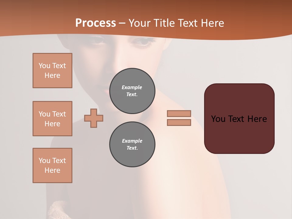 Adult Tan Female PowerPoint Template