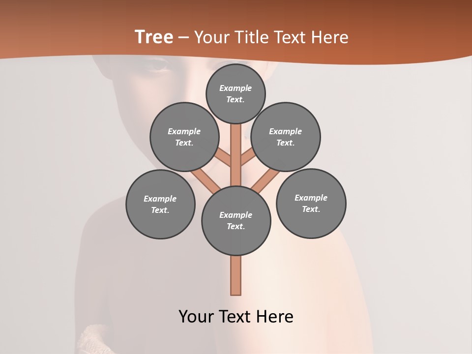 Adult Tan Female PowerPoint Template