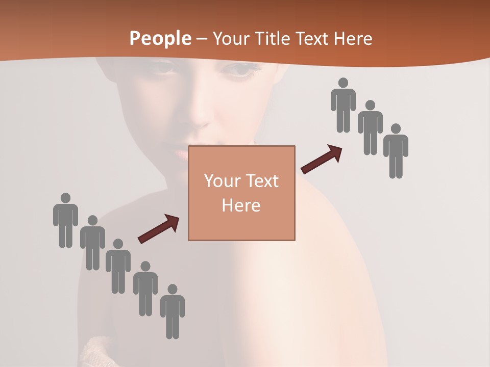 Adult Tan Female PowerPoint Template