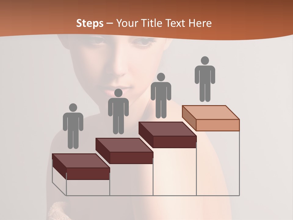 Adult Tan Female PowerPoint Template