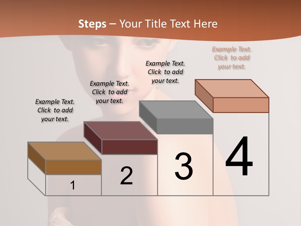 Adult Tan Female PowerPoint Template