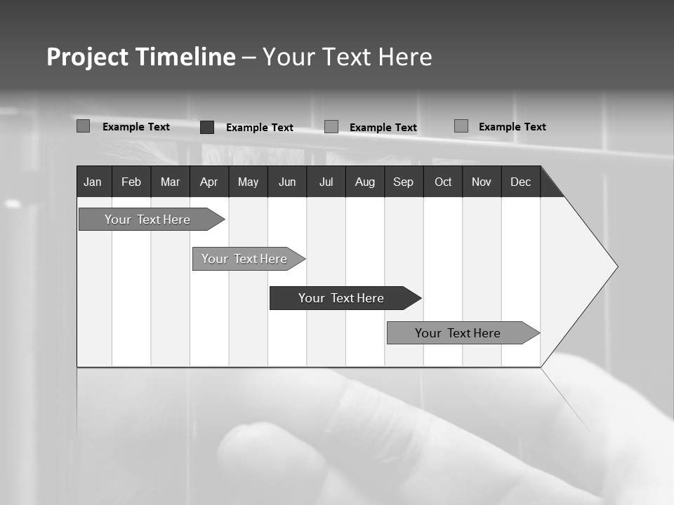 Fingers Alone Pet PowerPoint Template