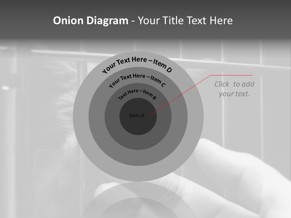 Fingers Alone Pet PowerPoint Template