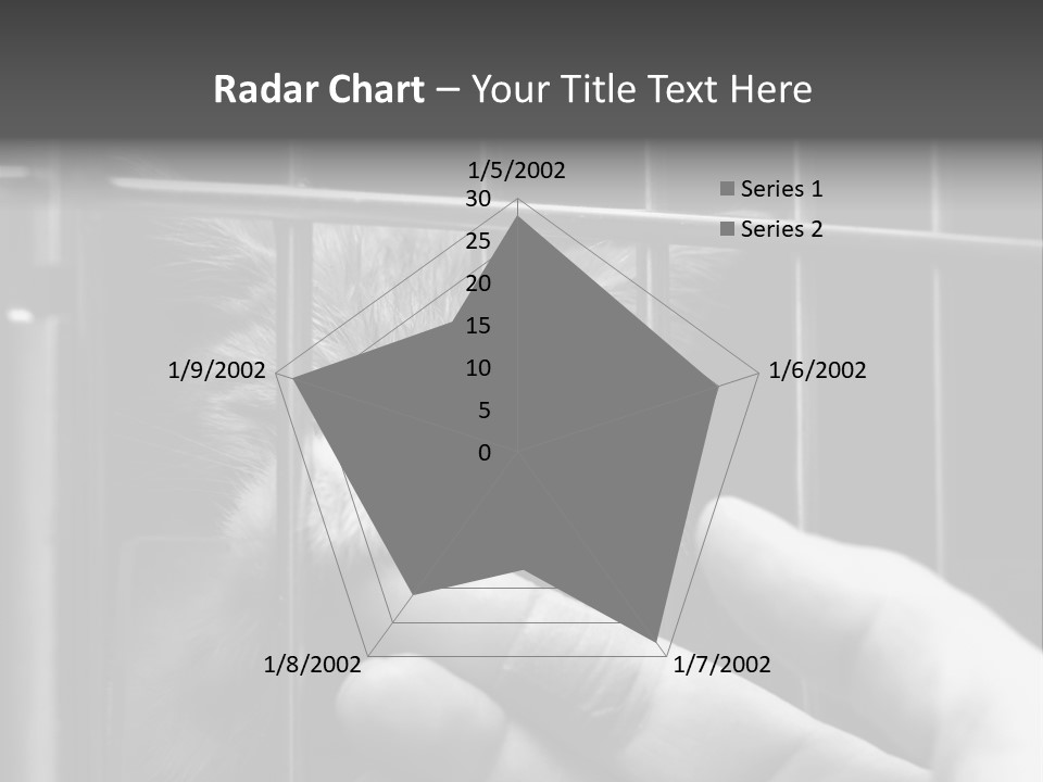 Fingers Alone Pet PowerPoint Template
