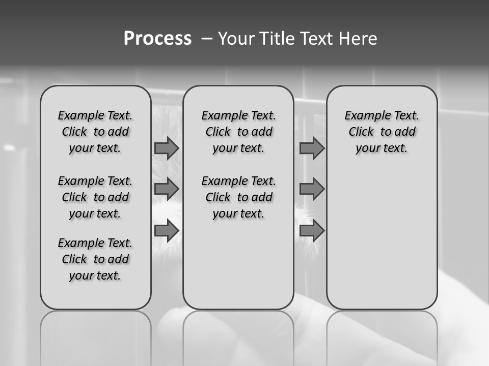Fingers Alone Pet PowerPoint Template