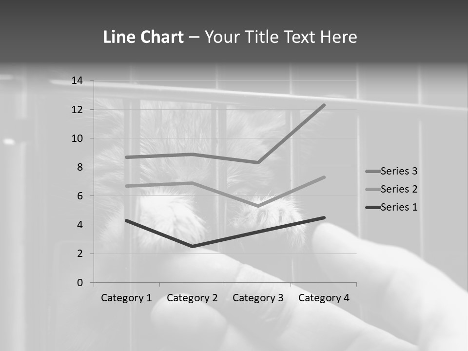 Fingers Alone Pet PowerPoint Template