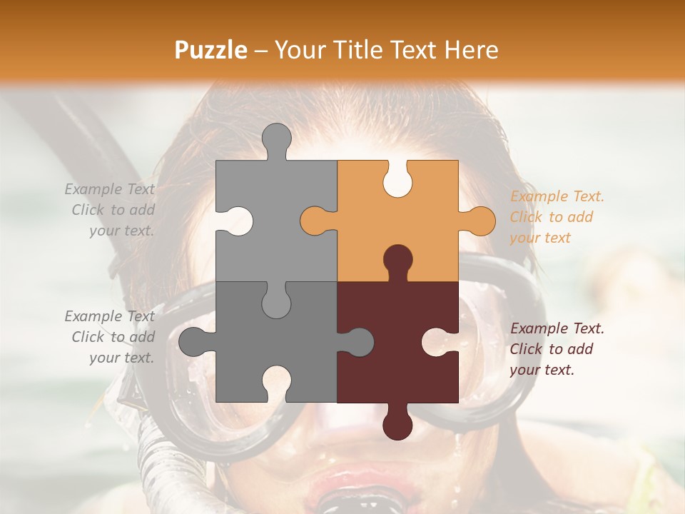 Travel Water Summer PowerPoint Template