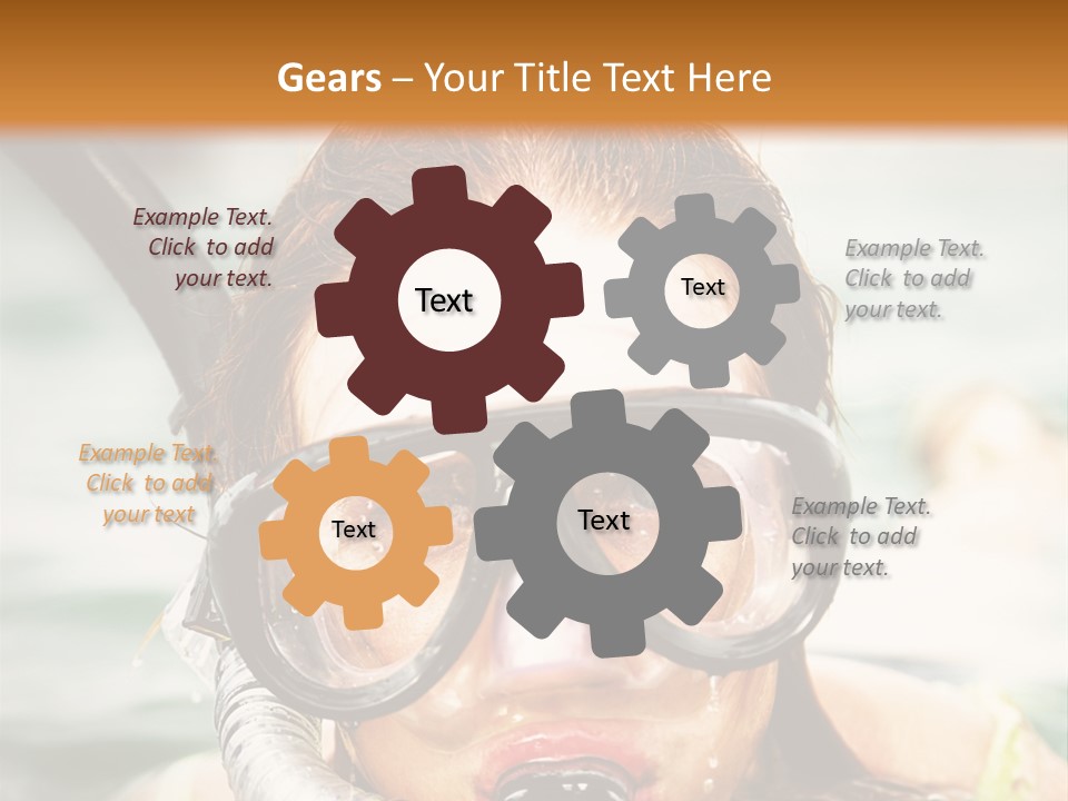 Travel Water Summer PowerPoint Template