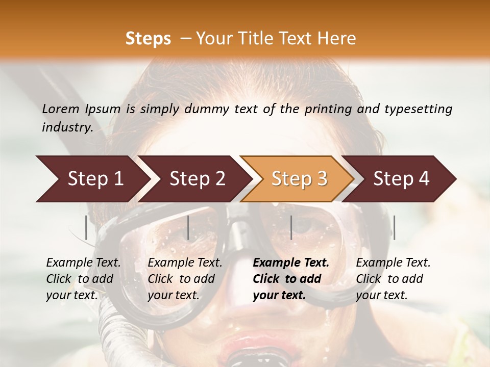 Travel Water Summer PowerPoint Template