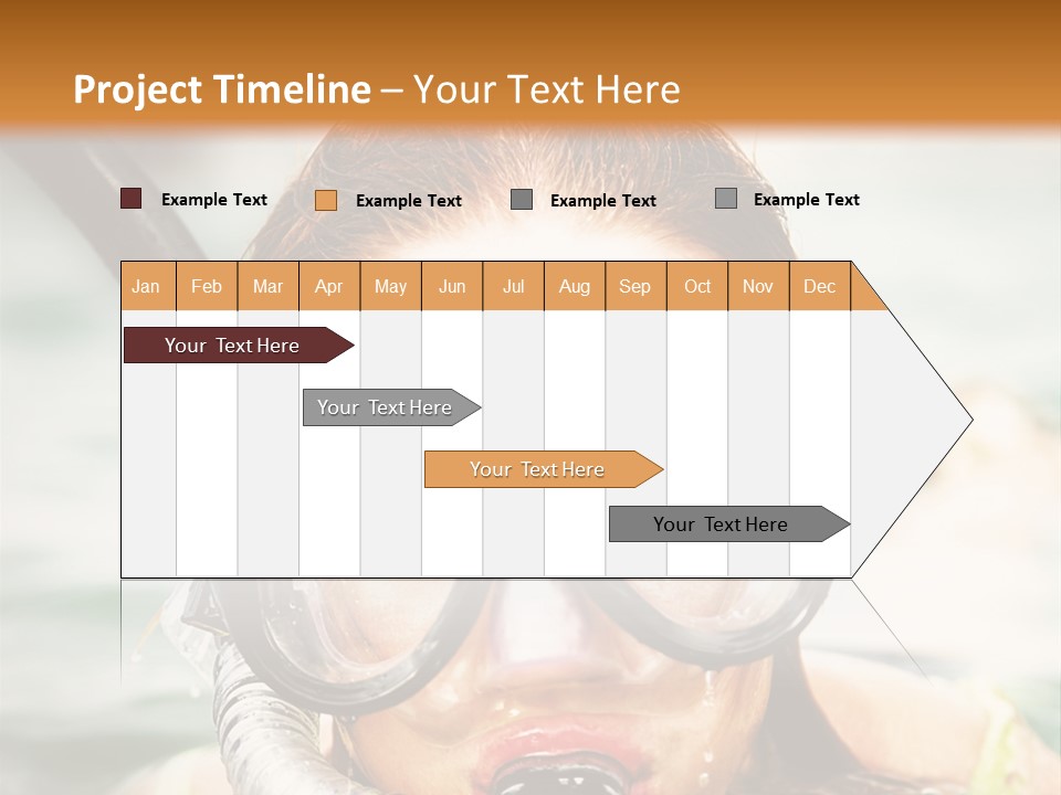 Travel Water Summer PowerPoint Template