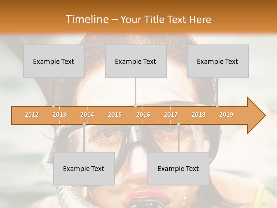 Travel Water Summer PowerPoint Template