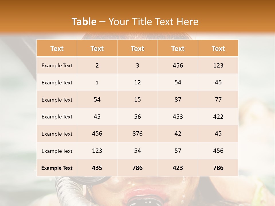 Travel Water Summer PowerPoint Template