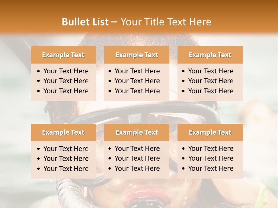 Travel Water Summer PowerPoint Template