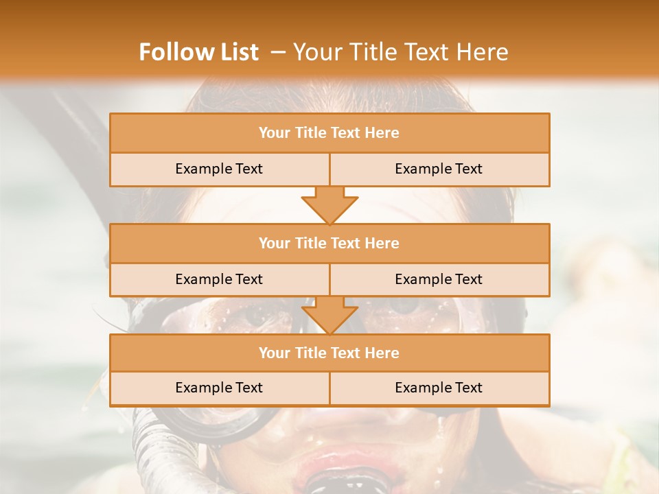 Travel Water Summer PowerPoint Template