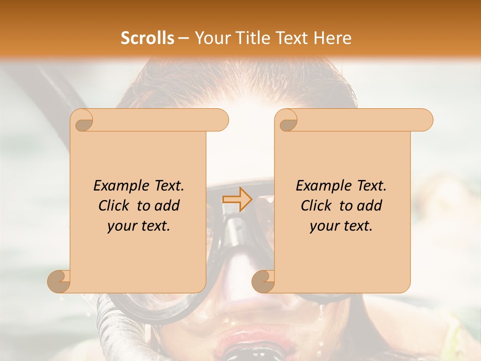 Travel Water Summer PowerPoint Template