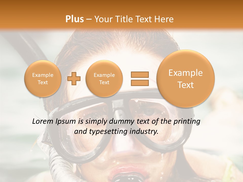 Travel Water Summer PowerPoint Template