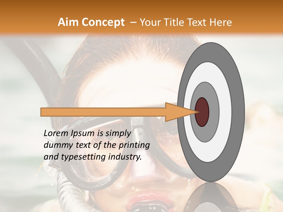 Travel Water Summer PowerPoint Template