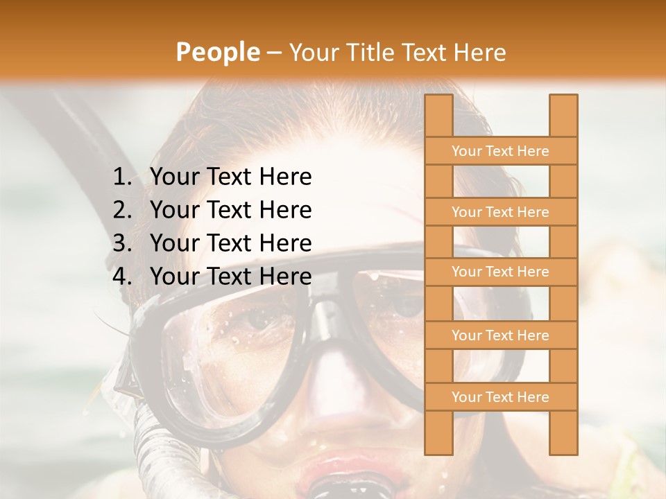 Travel Water Summer PowerPoint Template