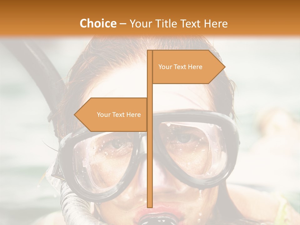 Travel Water Summer PowerPoint Template