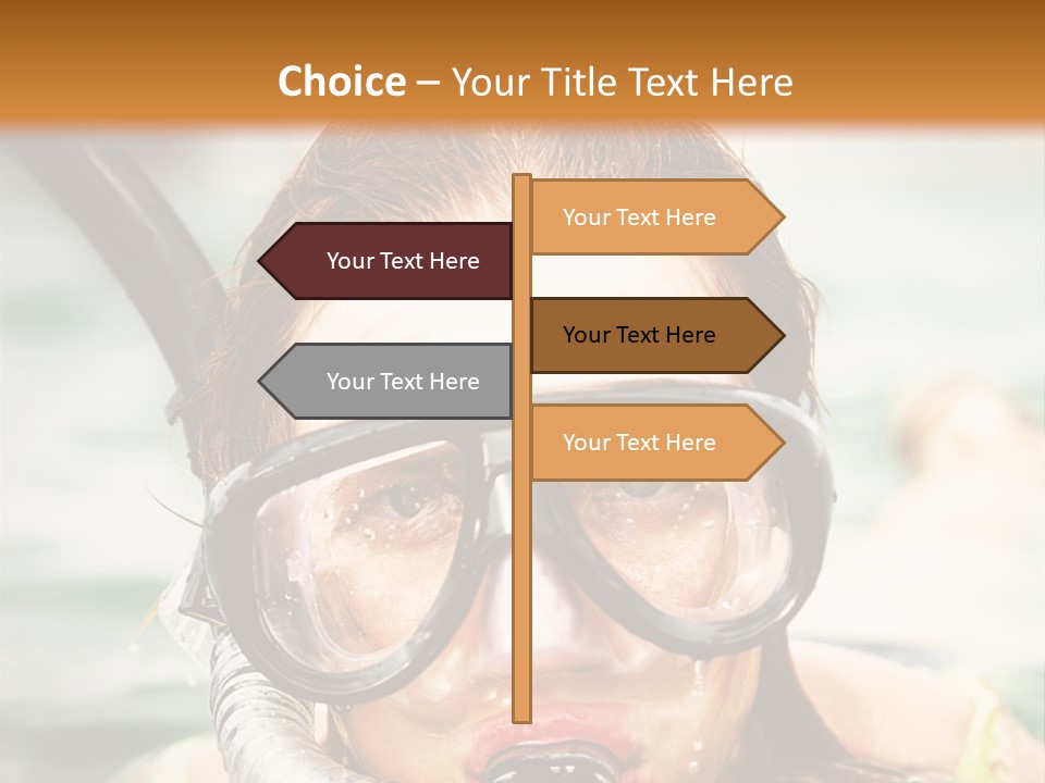 Travel Water Summer PowerPoint Template