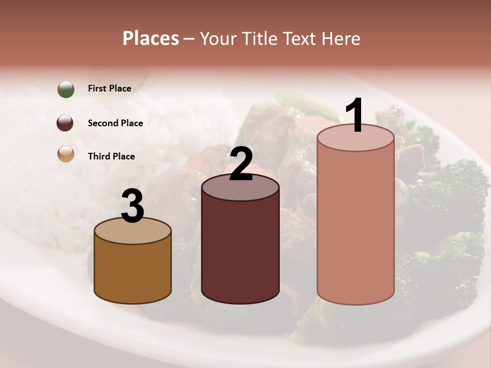 Carrot Asian Wok PowerPoint Template