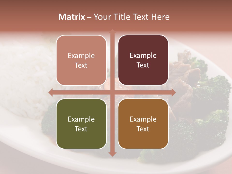 Carrot Asian Wok PowerPoint Template